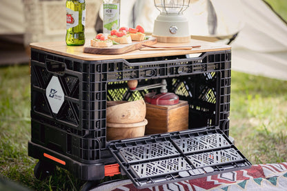 Folding Crate - Door Open